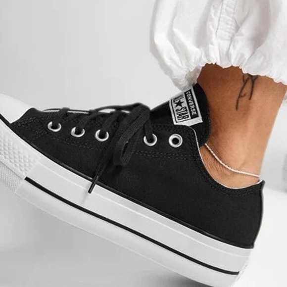 Converse Shoes - Converse Women's Black Low-Top Sneakers